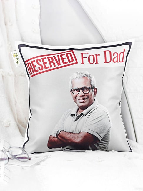 FNP Multicolor Polyester Dads Reserved Seat Cushion