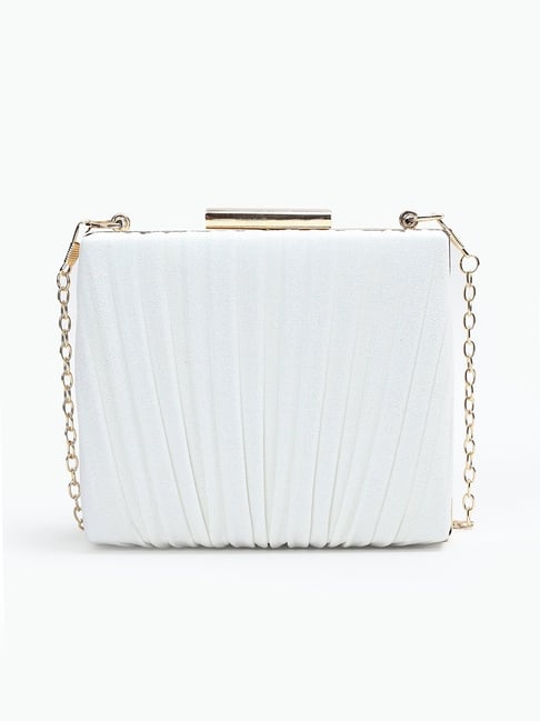 Code by Lifestyle White Women's Clutch-picture-20