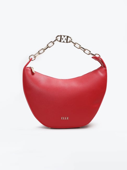 Elle Red Women's Shoulder Handbag