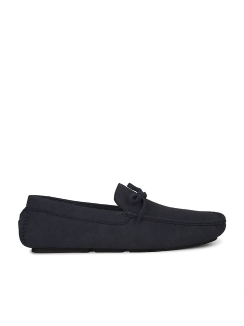 Bata Men's Blue Slip on Shoes-picture-24