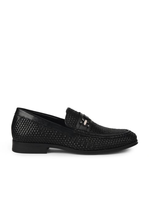 Bata Men's Black Loafers-picture-38