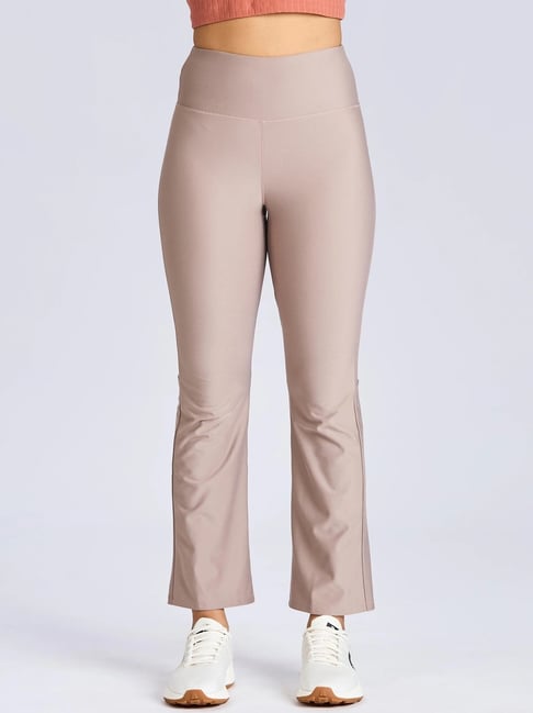 Domyos By Decathlon Frosted Brown Regular Fit Trackpants