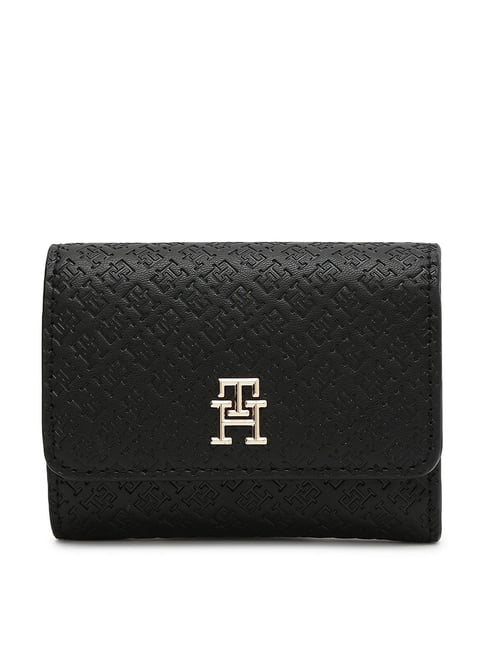 TOMMY HILFIGER Black Logo Wallet