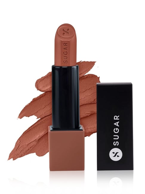 SUGAR Cosmetics Glide Peptide Serum Lipstick 03 Sahara Sands - 3 ml-picture-19