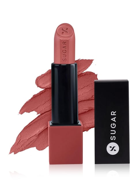 SUGAR Cosmetics Glide Peptide Serum Lipstick 02 Positano Peach - 3 ml-picture-16