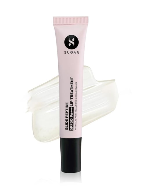 SUGAR Cosmetics Glide Peptide SPF 50 PA+++ Lip Treatment 01 Coconut Crunch - 10 ml-picture-21