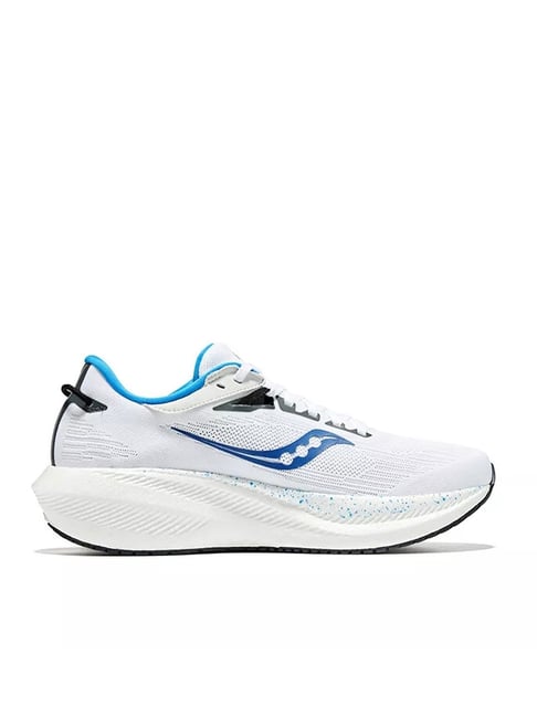 Saucony Men's Triumph 21 White Running Shoes