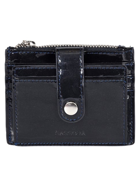 SASSORA VIVID Navy Medium Leather Card Holder-picture-38