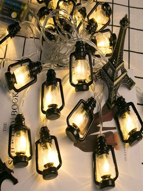 Buy SPARK WORLD Yellow Plastic Battery Lantern 10 LED String