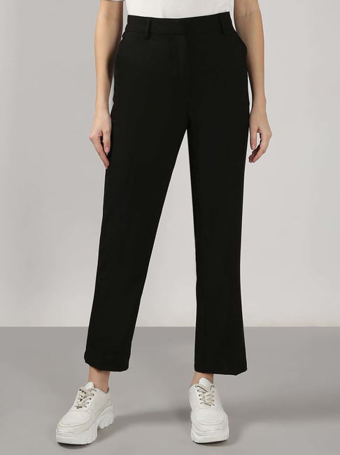 Vero Moda Jet Black Slim Fit Trousers