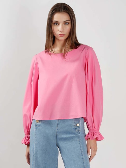 Vero Moda Pink Regular Fit Top-picture-29