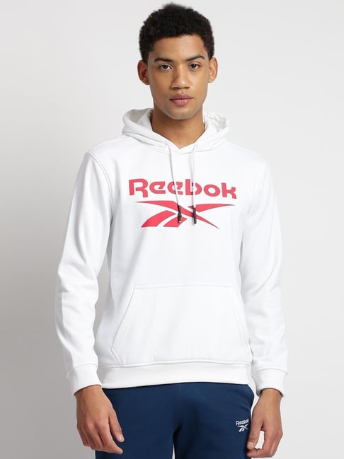 Reebok White Regular Fit Print Sweatshirt-picture-32