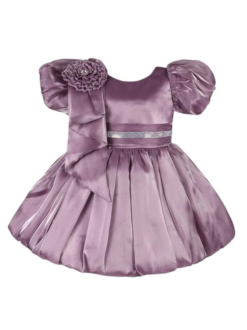 Wish Karo Girls Purple Frock-picture-10