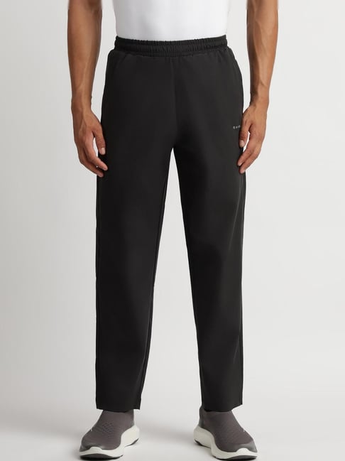 Reebok Black Regular Fit Print Trackpants-picture-10