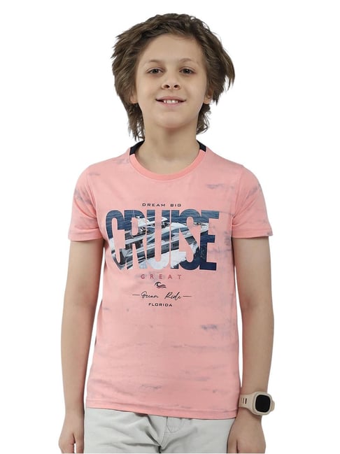 Monte Carlo Boys Coral Printed T-Shirt-picture-36