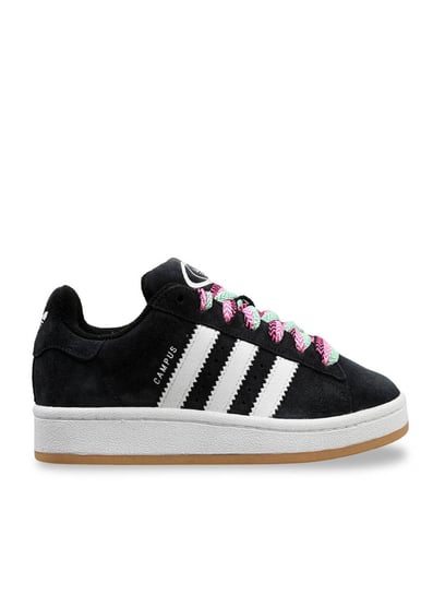 adidas gazelle silver green womens Black adidas Campus Junior's main image 0