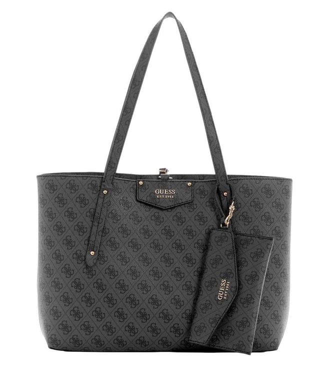 Guess Coal ECO BRENTON Printed Tote
