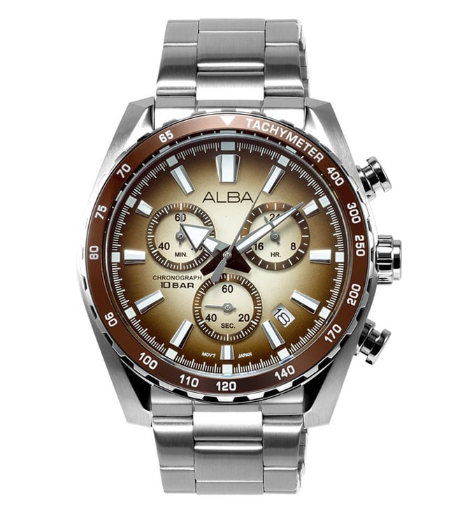 Buy ALBA SIGNA Quartz Chronograph Men 40 mm AX7009X1 for Men