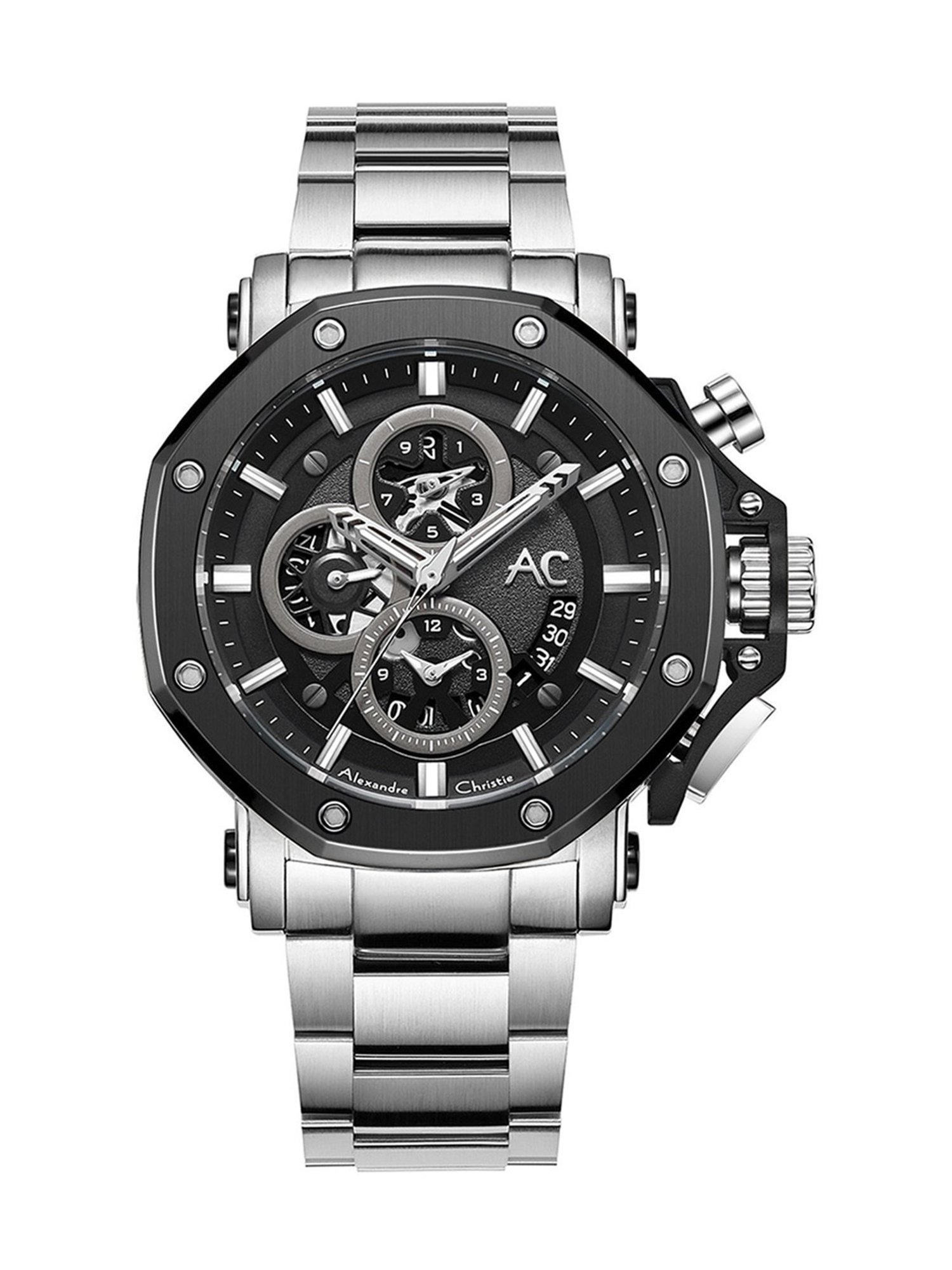 ALEXANDRE CHRISTIE 9603MCBTBBA Octadrive Chronograph Quartz Analog
