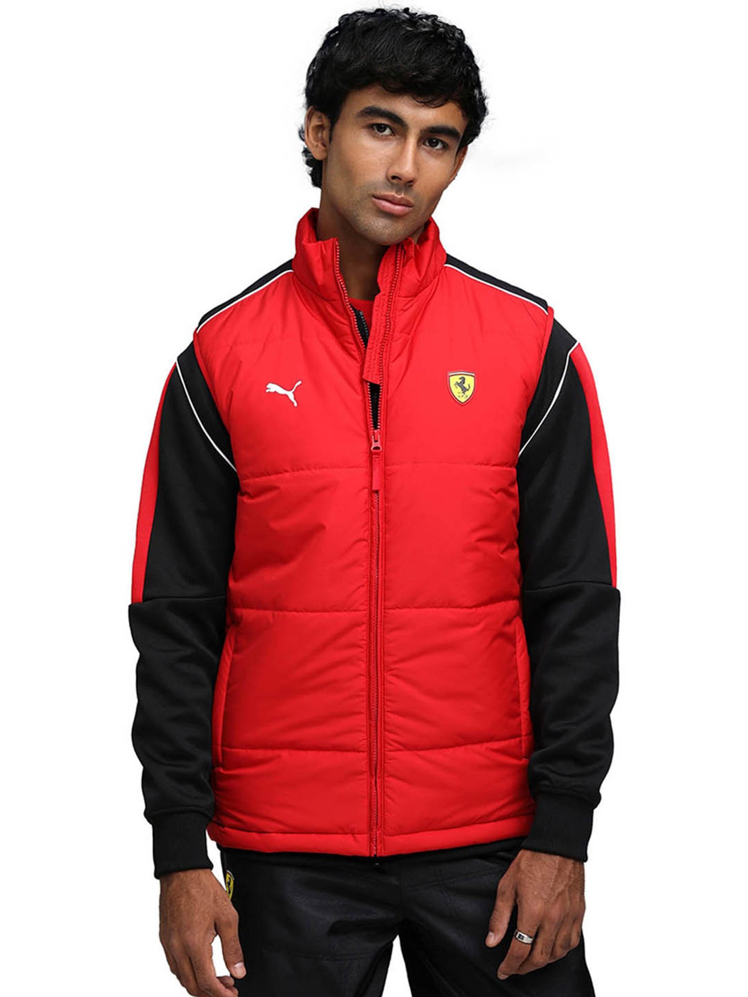 Puma Red Ferrari MT7 Regular Fit Jacket