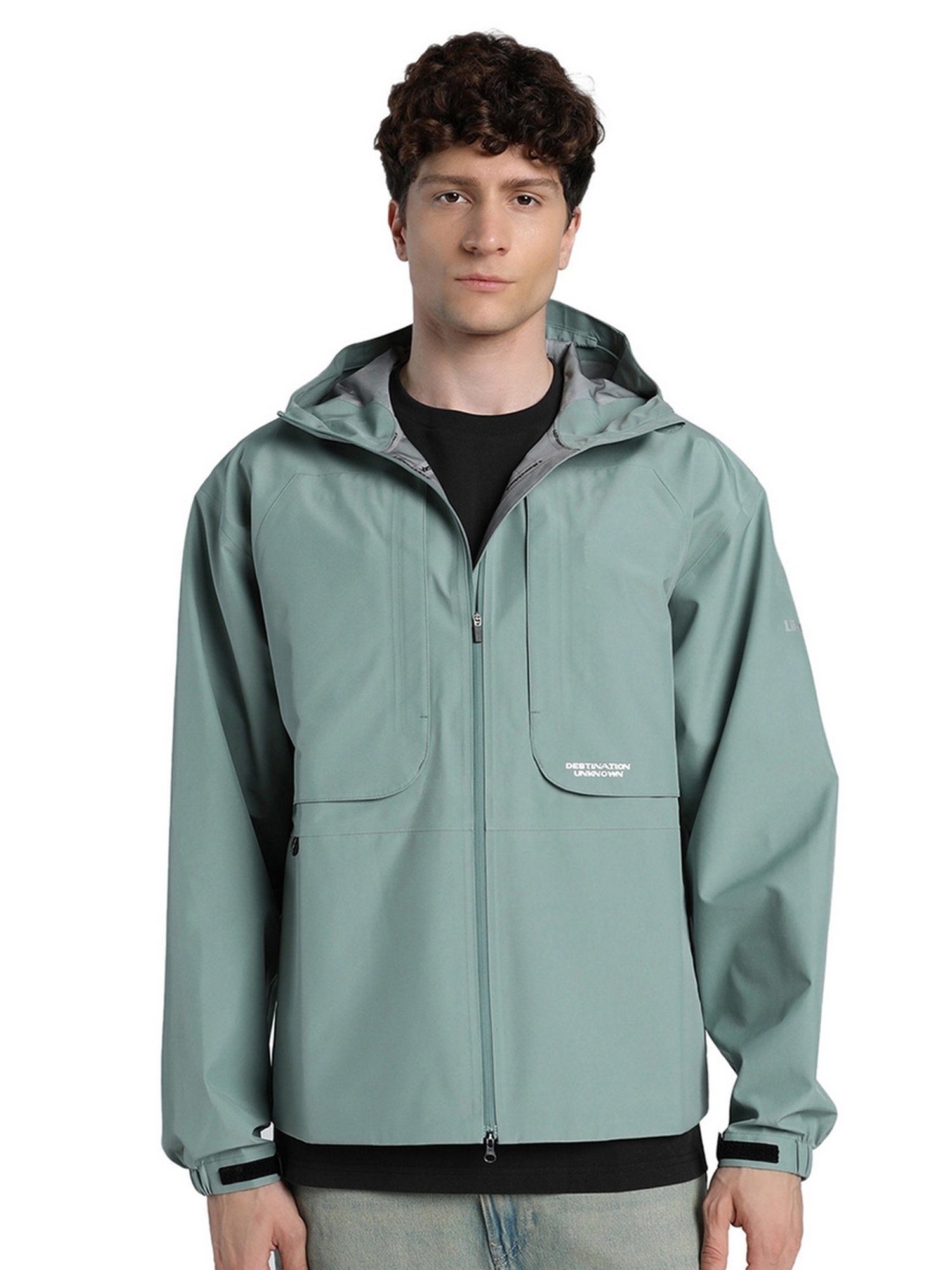 Puma Puma X Liberaiders Green Relaxed Fit Solid Jacket