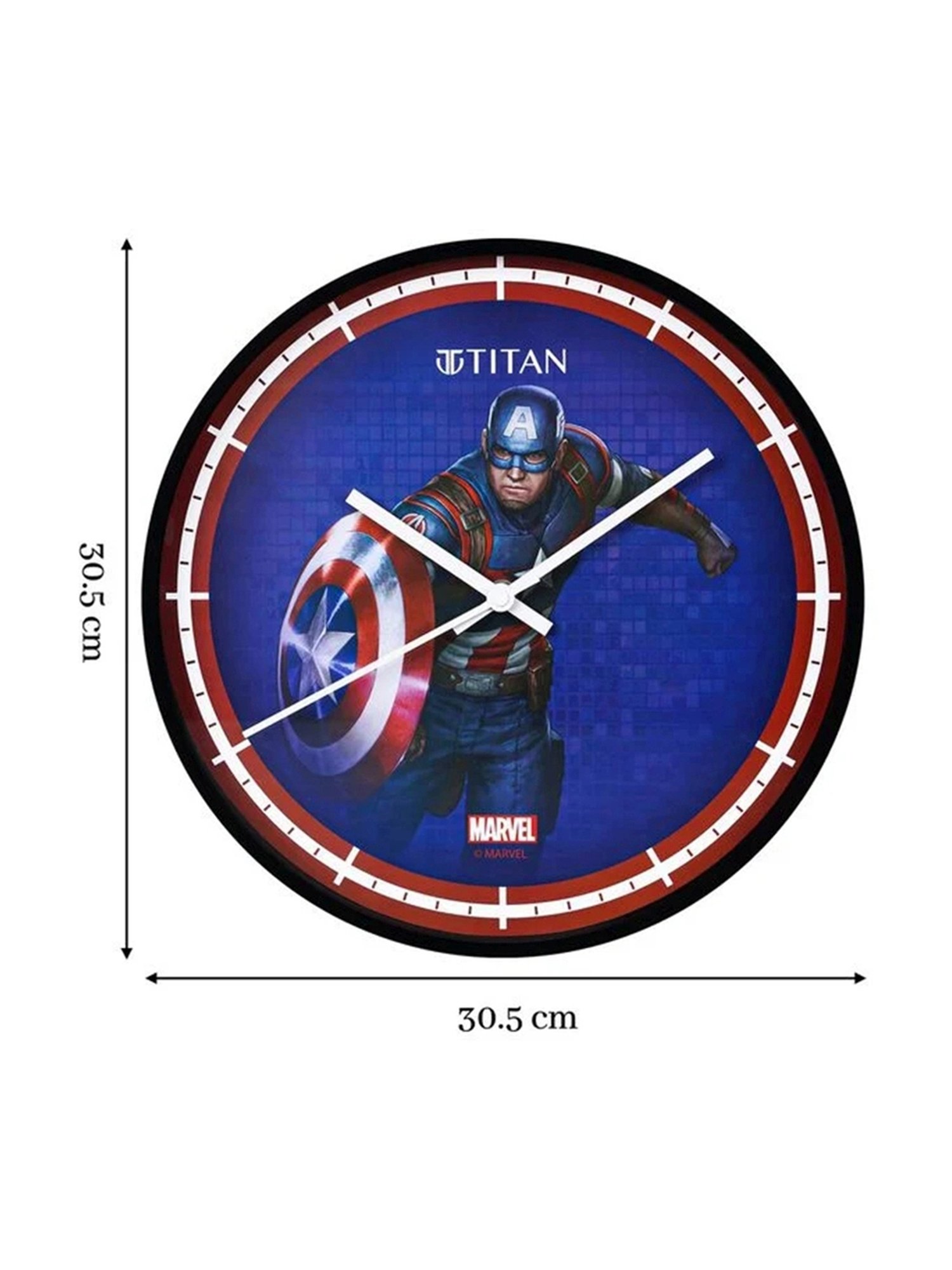 Buy Titan W0105PA02 Marvel Avengers Super Heroes Wall Clock at
