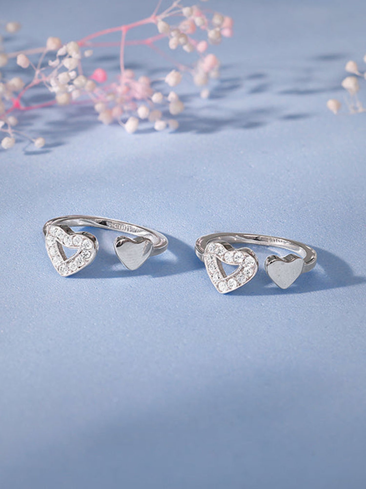 Buy GIVA 925 Sterling Silver Toe-Rings for Women Online At Best