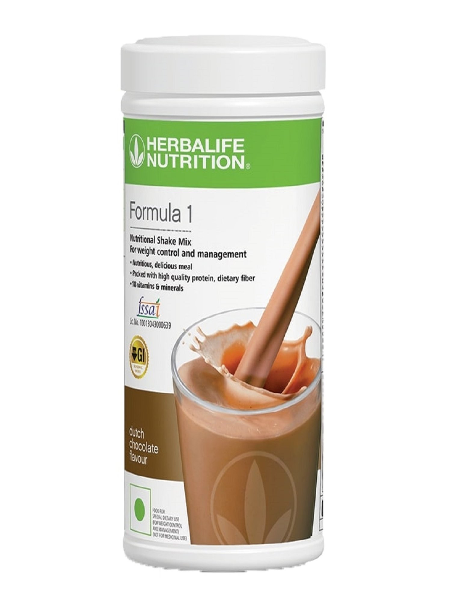 Herbalife Meal Replacement Shake - Dutch Chocolate 500gm