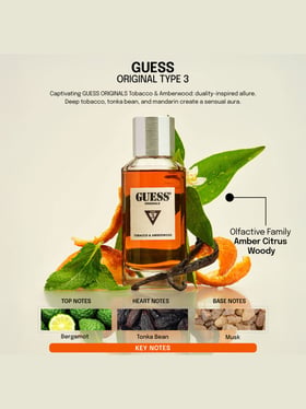 guess original tobacco and amberwood Buy GUESS Original Type 3 Tabacco & Amberwood Eau De Parfum