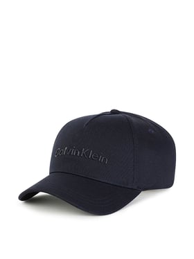 Buy CALVIN KLEIN Navy Logo Cotton Baseball Cap Online @ Tata CLiQ