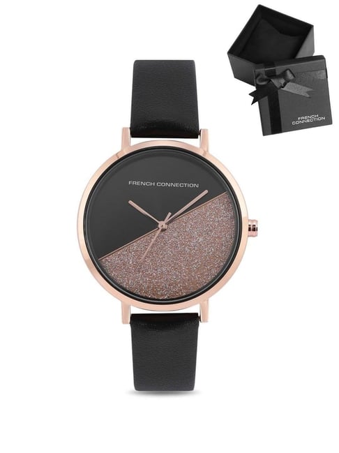 French Connection Cheap Black Watches Womens Buy French Connection