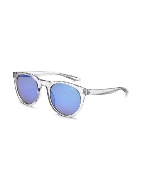 Buy IRUS By IDEE IRS1097C3SG Blue Round Sunglasses at Best Price