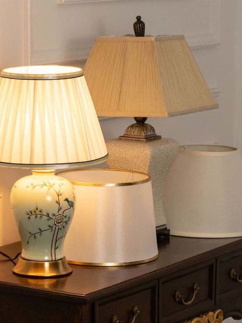 Whispering Homes Light Green Lismore Ceramic Decorative Lamp