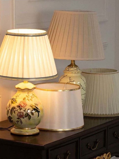 Whispering Homes Yellow Humbert Decorative Table Lamp-picture-41