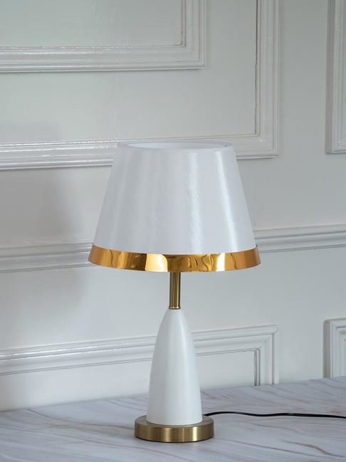 Whispering Homes White Odelette Lamp for Home Decor-picture-22