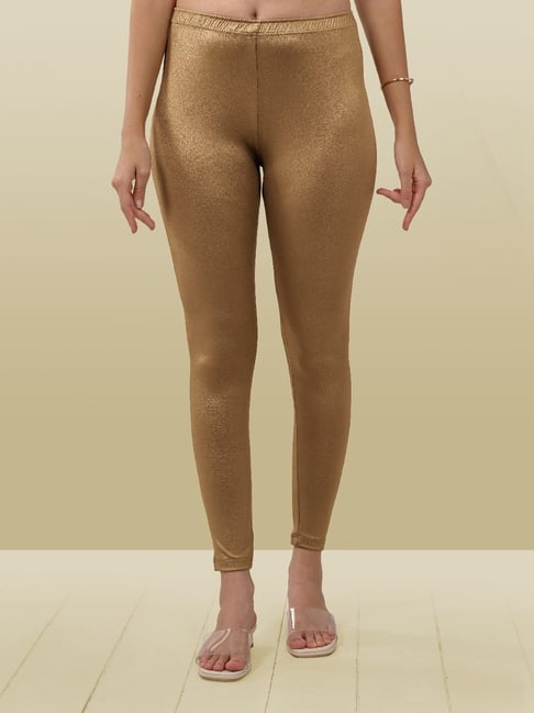 Ankle Leggings Girls Beige Leggings Buy Lyra Beige Cotton Mid