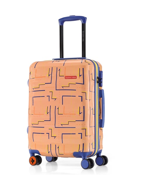 Buy Nasher Miles Denver Cabin Luggage Orange 55cm Online At Best