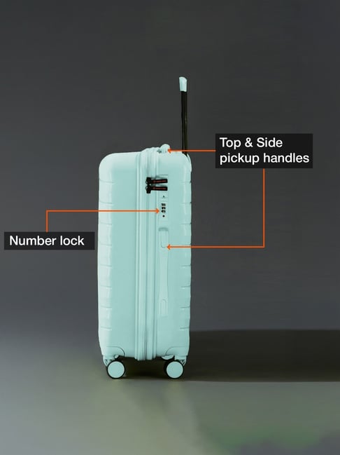 Buy Nasher Miles Vienna d Cabin Luggage Cool Mint 55cm Online At