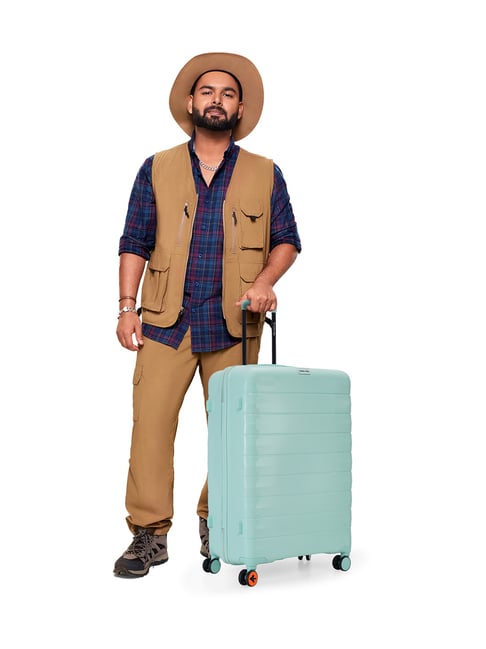 Buy Nasher Miles Vienna d Check-in Luggage Cool Mint 75cm Online