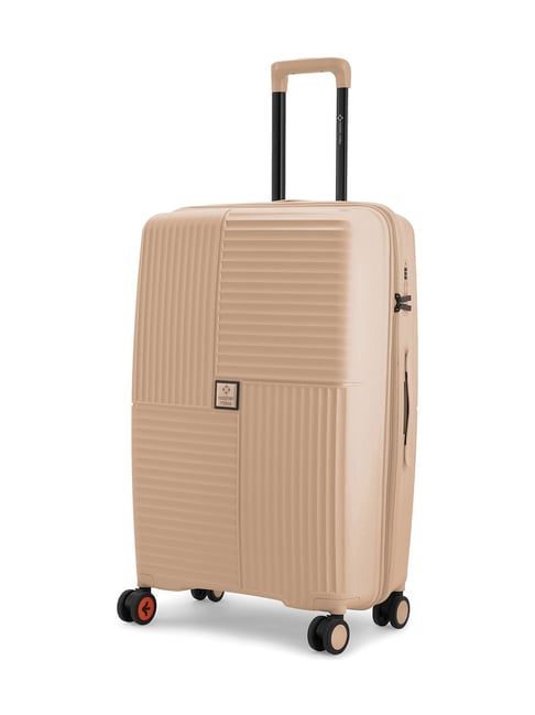 Inch 65 Cm Trolley Bag Buy Nasher Miles Check-in Champagne 24