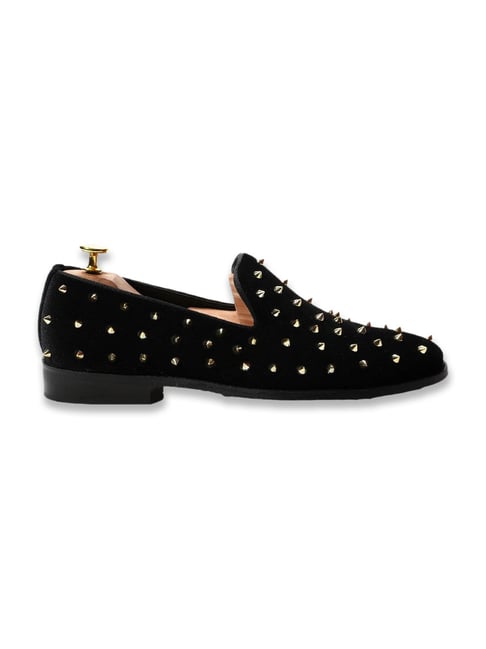 Buy Griffin Men's LUXURY NORD SPIKES Black Casual Loafers at Best Price @  Tata CLiQ