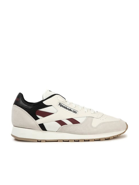 Reebok Men's Classic Cream Running Shoes