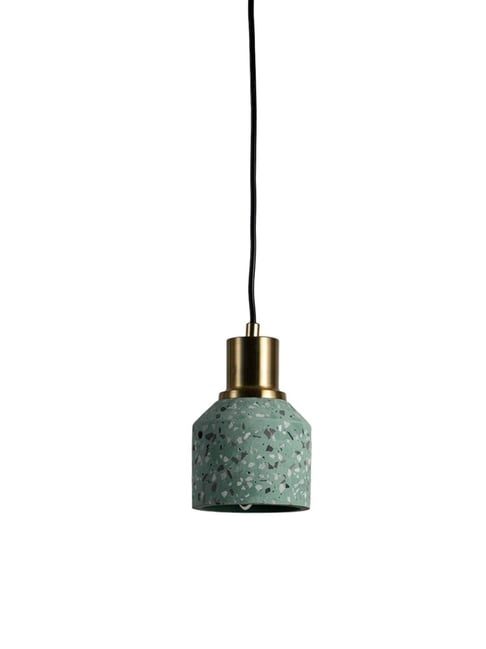 Whispering Homes Slreeo Colored Pendant Light- Black and Green-picture-42