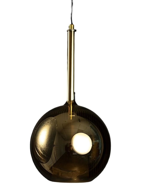 Whispering Homes Deko Gold Glass Hanging Light-picture-11