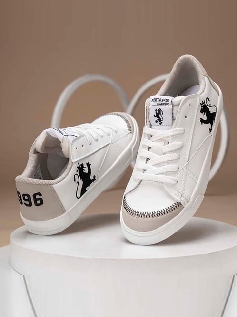 Red Tape Women's White Casual Sneakers