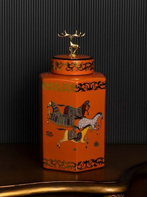 Whispering Homes Coral With Lid Jar - Small-picture-19