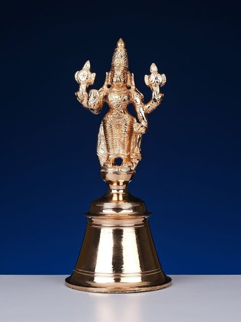 Ekaa Handicrafts Brass Lord Vishnu Om Hand Bell-picture-17