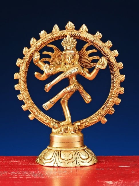 Ekaa Handicrafts 5.5" Dancing Shiva Nataraja Statue-picture-31