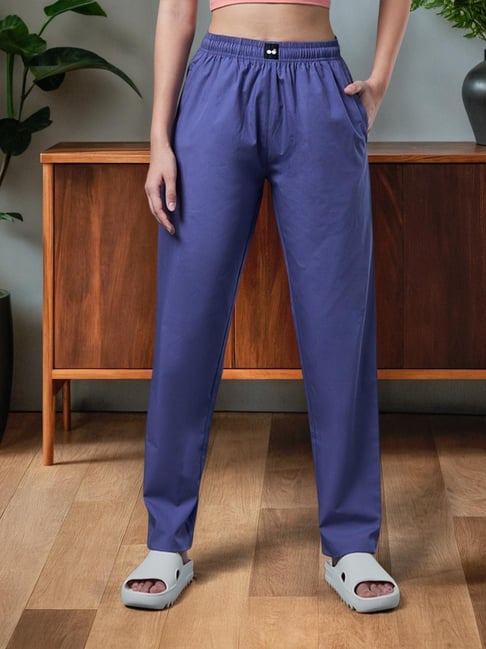 Bewakoof Blue Cotton Pyjamas-picture-17
