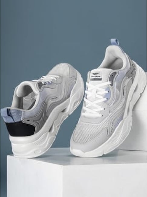 Buy Red Tape Men's Ash Grey Casual Sneakers for Men at Best Price